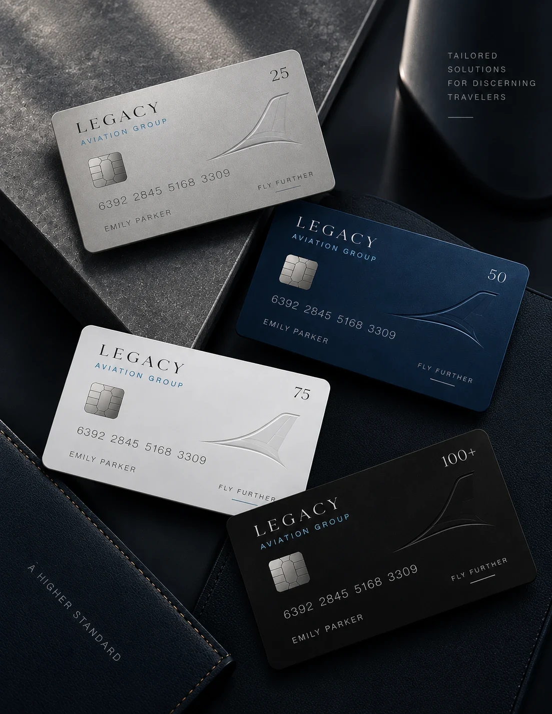 Legacy Aviation Group 25, 50, 75 and 100+ hour jet cards